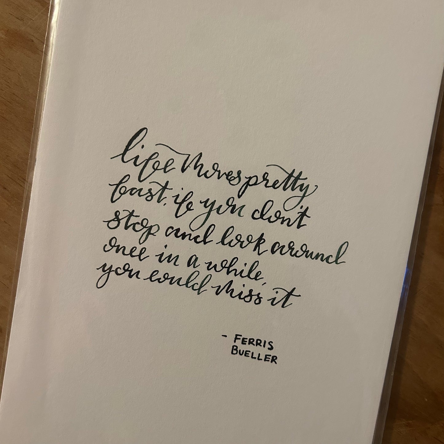 Life Moves Fast Poem