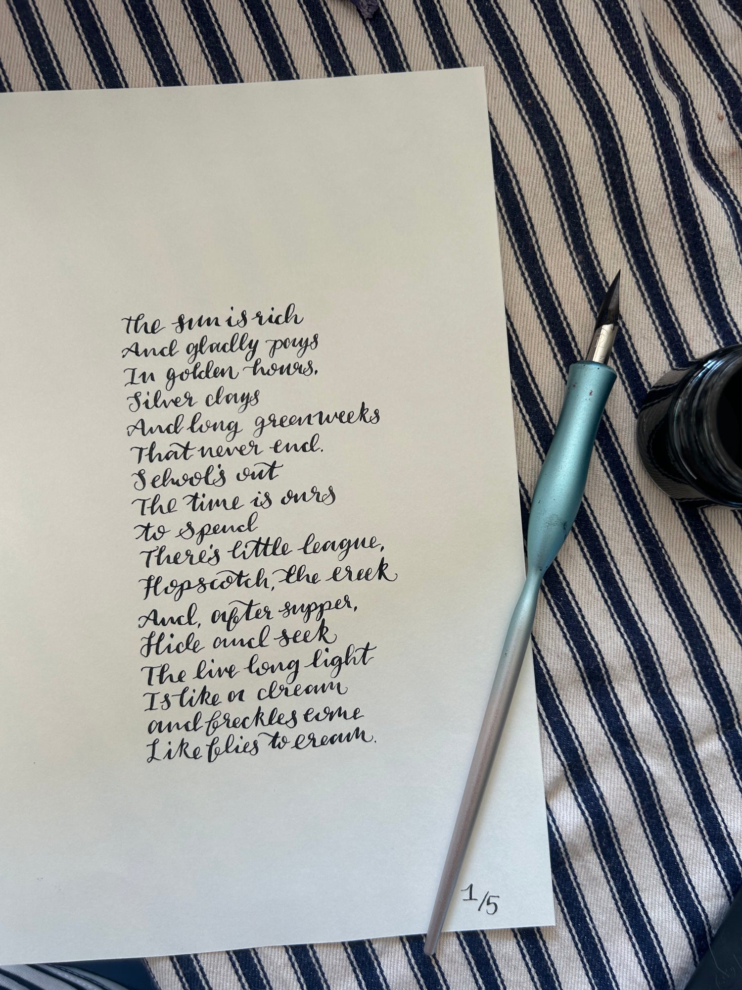 Calligraphy Poems