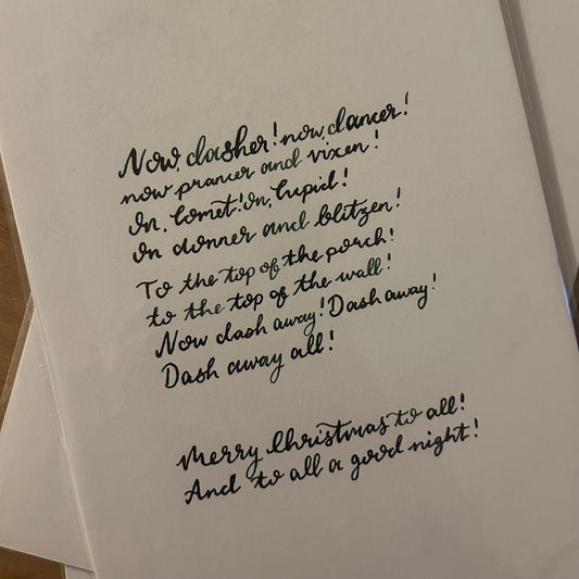 Twas the night before Christmas Poem